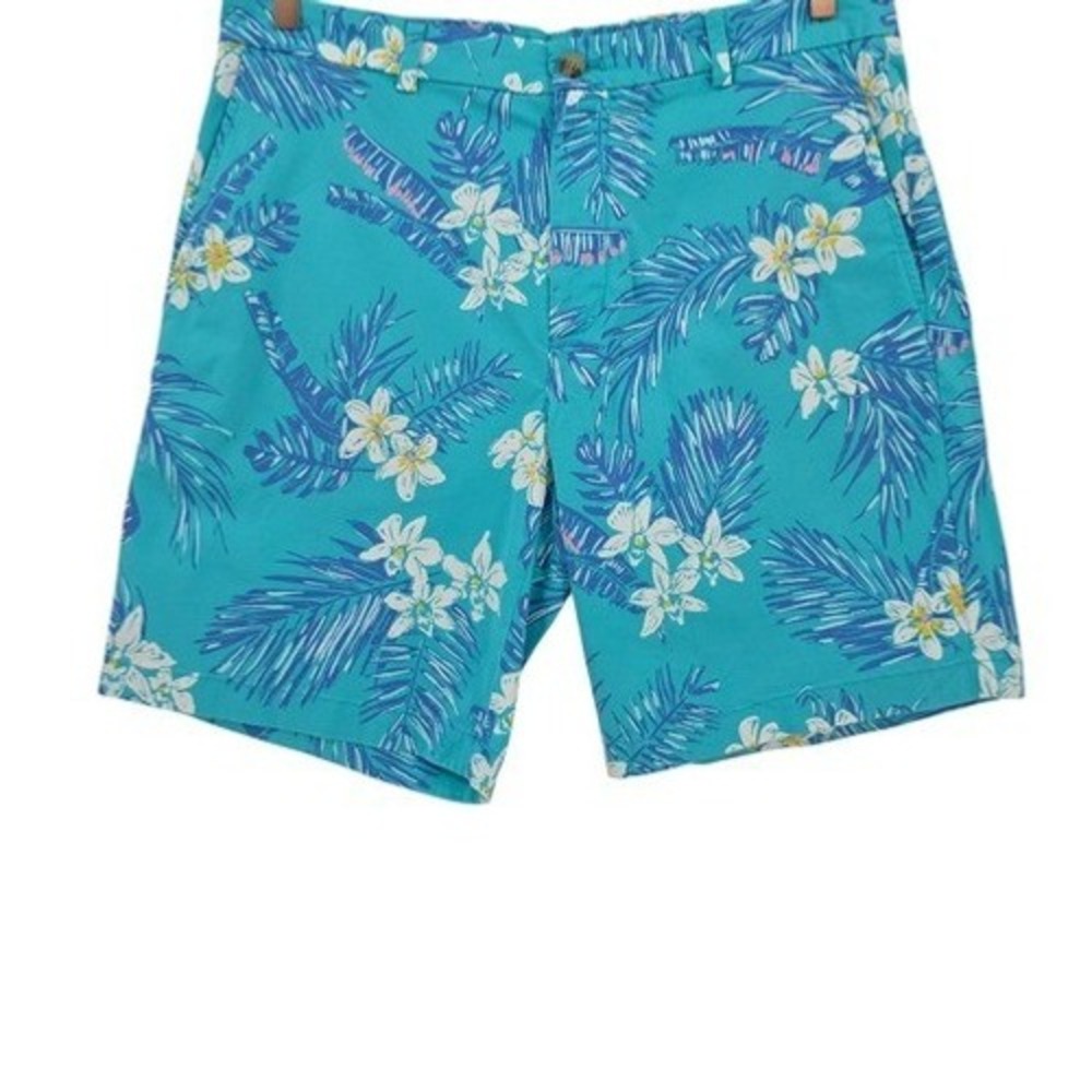 Vineyard Vines Mens‎ 36 Tropical Printed Breaker Shorts
